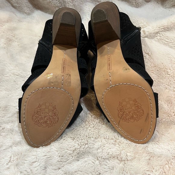 Womens Vince Camuto Kampbell Caged Ankle Boots, Black size 9.5 - Picture 5 of 7